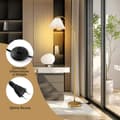 Miniatyrbillede 1 af 8: Gulvlampe, 33x23 cm, Guld