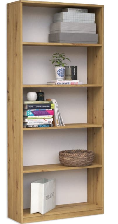KIRJAHYLLY 60CM KIRJAKANSIO ARTISAN OAK