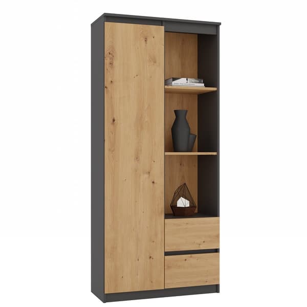 RS-80 BILY-HYLLY - ANTRASIITTI / ARTISAN OAK