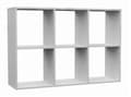 Miniatyrbild 1 av 3: MALAX HYLLA 2X3 VIT