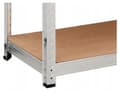 Pikkukuva 4 / 5: G7030 METALLI AUTOTALLIN VARASTOHYLLY 5 HYLLYÄ 150x30x70 SINKITTY