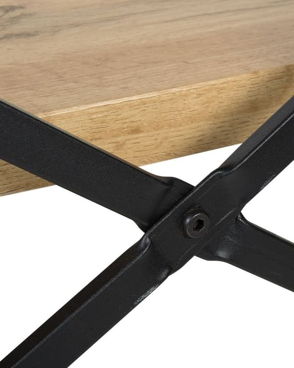 TIMBER reol med 3 hylder, 111 cm, lysebrun, Lumarko!