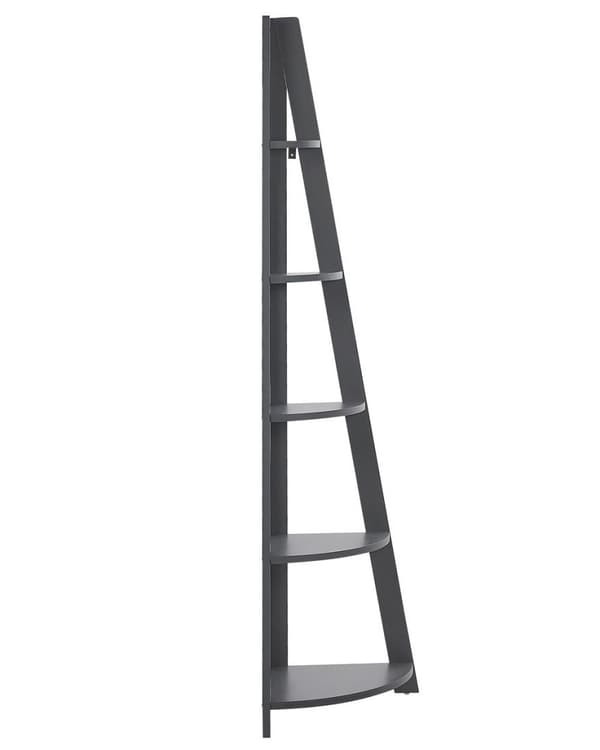MOBIL SOLO med 5 hyllor 175 cm grå Lumarko!