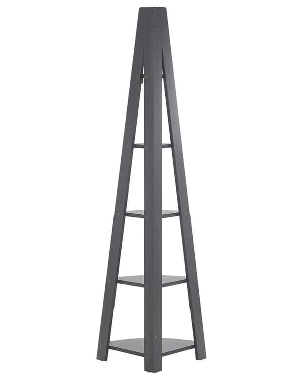 MOBIL SOLO med 5 hyllor 175 cm grå Lumarko!