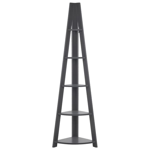 MOBIL SOLO med 5 hyllor 175 cm grå Lumarko!