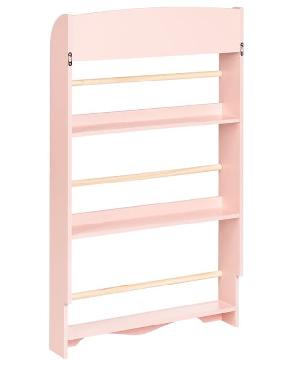 LILOET pastellrosa vägghylla Lumarko!