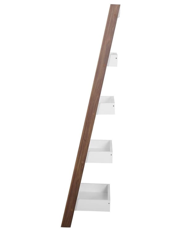5-hyllyinen MOBILE TRIO 164 cm Ruskea/valkoinen Lumarko!