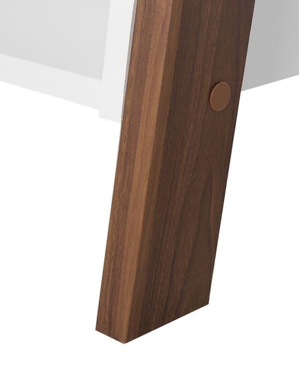5-hyllyinen MOBILE TRIO 164 cm Ruskea/valkoinen Lumarko!