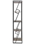 Miniatyrbillede 4 af 9: 5-hylde FORRES 184 cm Brun/Sort Lumarko!