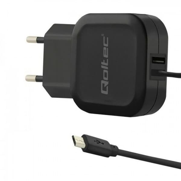 Väggrack Qoltec 50189 Svart