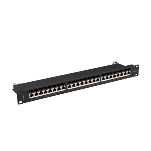 Distributør/Kommutator Lanberg PPS7-1024-B Sort