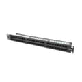 Miniatyrbild 1 av 5: Patchpanel 48 UTP Portar Kategori 6 Lanberg PPU5-1048-B