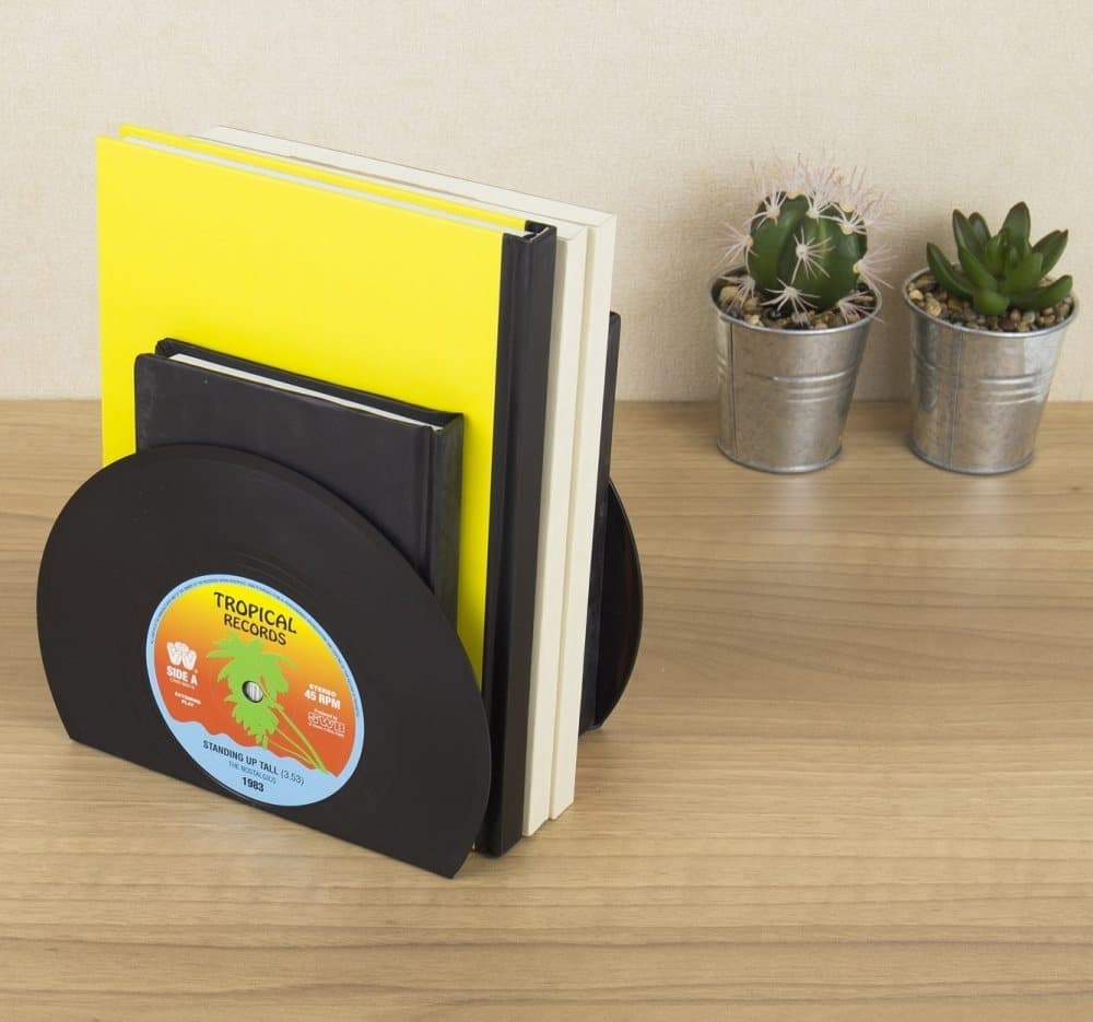 Bokstöd Vinylskivor