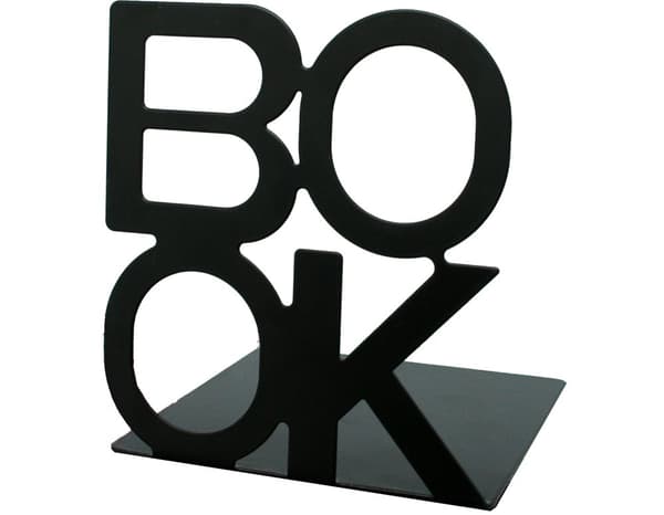 Bokstöd BOOK Svart 2-pack Burde