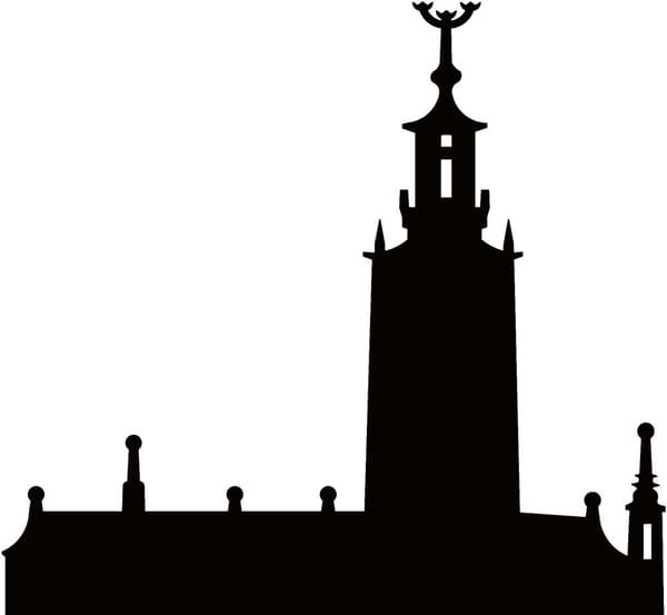 Bokstöd Stockholms Stadshus Novellix
