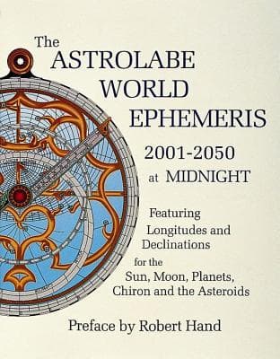 Astrolabe World Ephemeris--2001 9780924608223