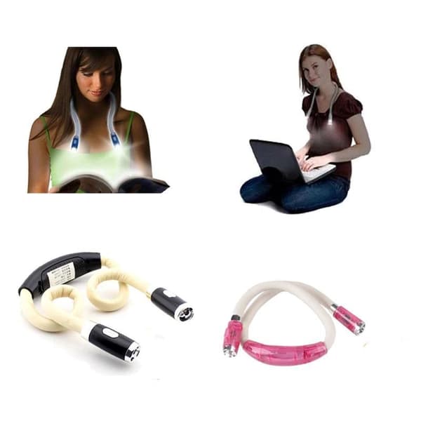 Bokljus Flexibel Handsfree Led Neck Light Läslampa Nattljus