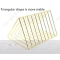 Miniatyrbild 3 av 4: TD® förvaringsställ designad kokboksläsbord för barn genomskinlig bokhylla toalett metall anteckningsbok arrangör