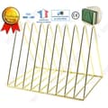 Miniatyrbild 1 av 4: TD® förvaringsställ designad kokboksläsbord för barn genomskinlig bokhylla toalett metall anteckningsbok arrangör