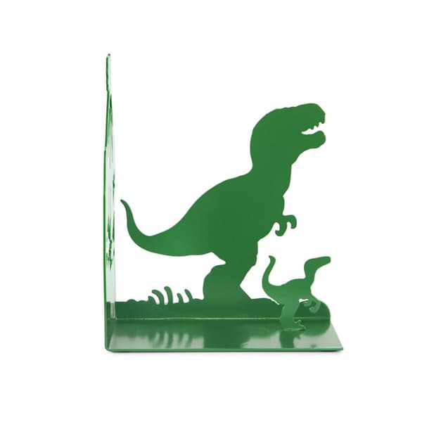 Bokstöd Jurassic Grön Metall Balvi