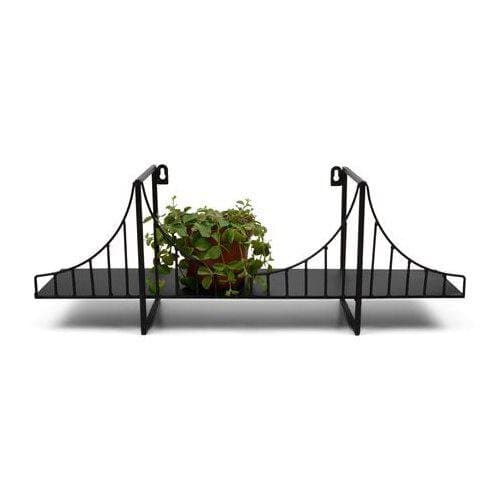 FORM Living Hylde væg Bro sort metal 55 cm