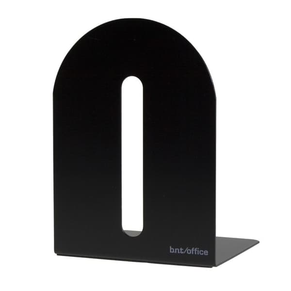 Bokstöd i Metall - H: 20 cm - 2 st - Svart