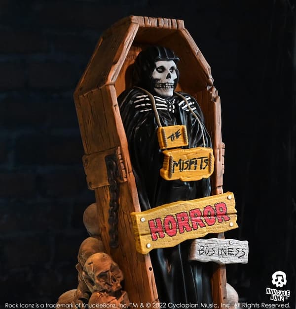 Rock Iconz Statyett: Misfits 3D Vinyl Statue Horror Business 25 cm