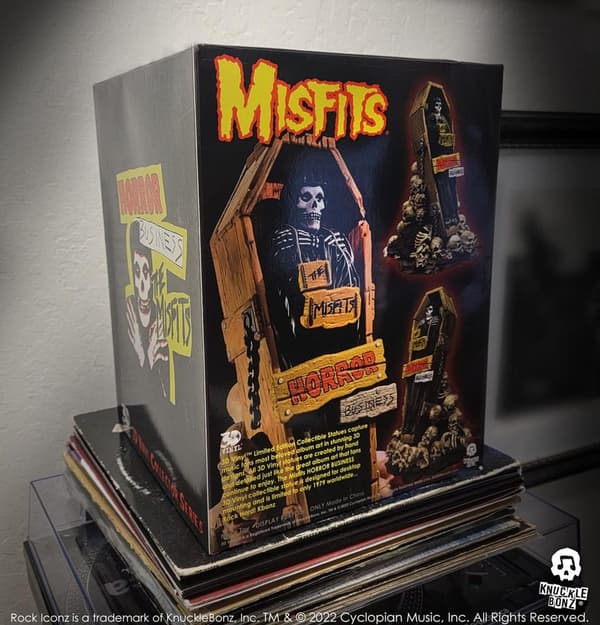 Rock Iconz Statyett: Misfits 3D Vinyl Statue Horror Business 25 cm