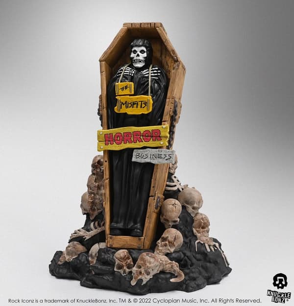 Rock Iconz Statyett: Misfits 3D Vinyl Statue Horror Business 25 cm