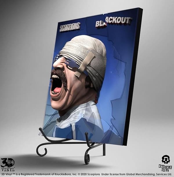 Rock Iconz Statyett: Scorpions 3D Vinyl - Blackout