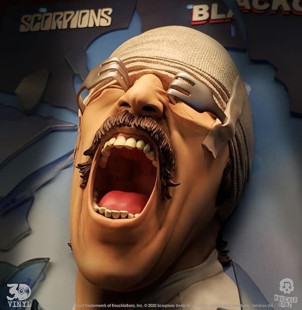 Rock Iconz Statyett: Scorpions 3D Vinyl - Blackout