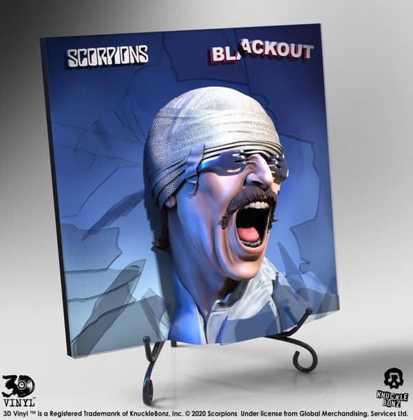 Rock Iconz Statyett: Scorpions 3D Vinyl - Blackout