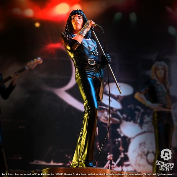 Rock Iconz Statue: Queen - Freddie Mercury (Sheer Heart Attack Era)