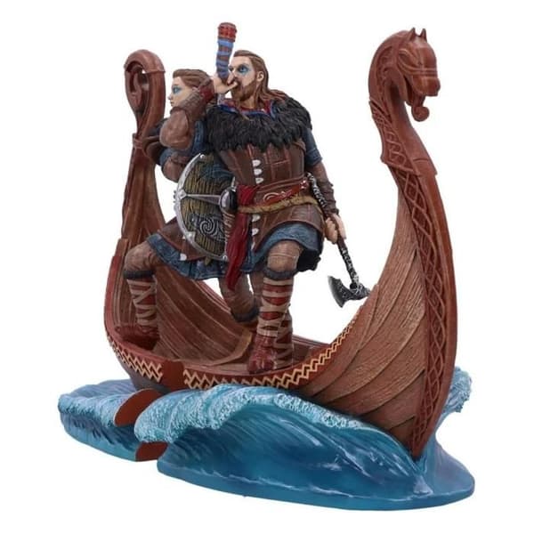 NEMESIS NOW ASSASSIN'S CREED VALHALLA VIKINGS BOOKEND B6363X3