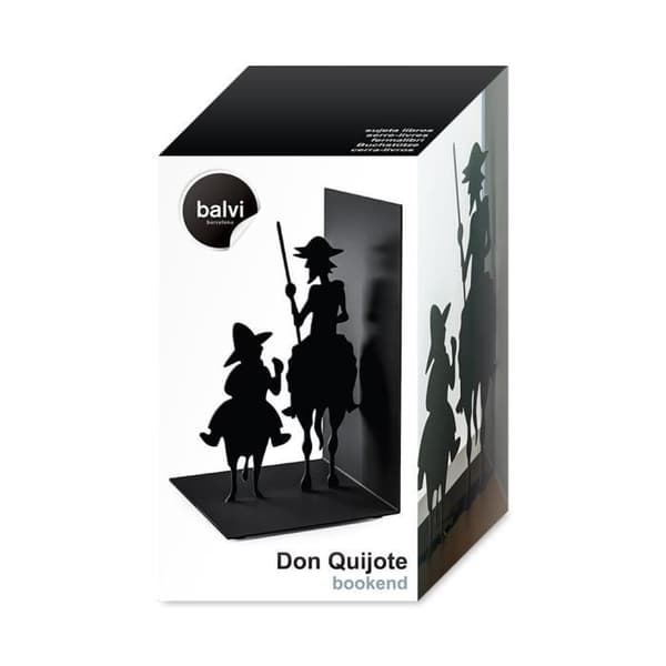 Bokstöd "Don Quijote" Svart