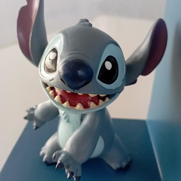 Stitch & Angel Disney Resin bokstöd