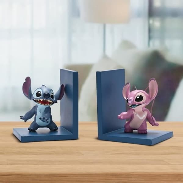 Stitch & Angel Disney Resin bokstöd