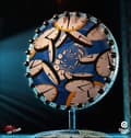 Miniatyrbild 6 av 8: Rock Iconz Statyett: Pink Floyd - Statue Time Projection Screen (Dark Side of the Moon Tour) 25 cm