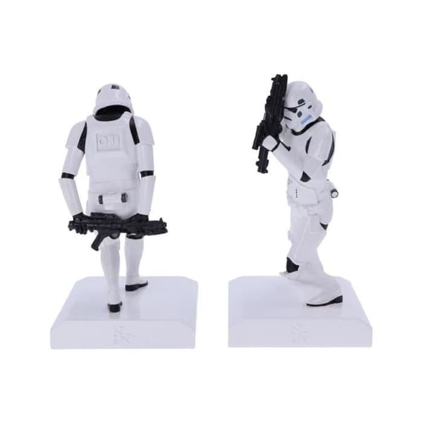 Bokstöd - Nemesis Now - Original Stormtrooper - Vit - Metall - Unik