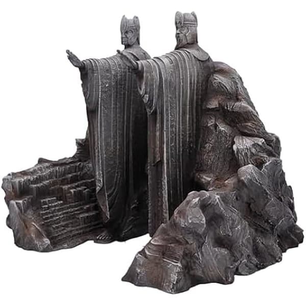 Bokstöd - NEMESIS NOW - Argonath - Resin - 19 cm - Officiell licens Sagan om Ringen