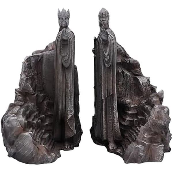 Bokstöd - NEMESIS NOW - Argonath - Resin - 19 cm - Officiell licens Sagan om Ringen