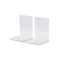 Miniatyrbild 1 av 4: Acrylbokstöd - MAUL - 100 x 100 x 130 mm - fasade kanter - set om 2