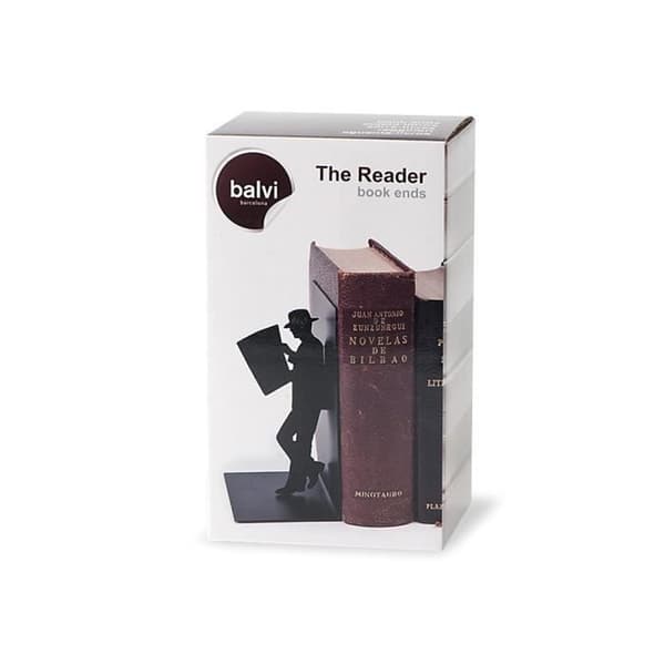 The Reader bokstöd - BALVI - Black metal - Design och diskret