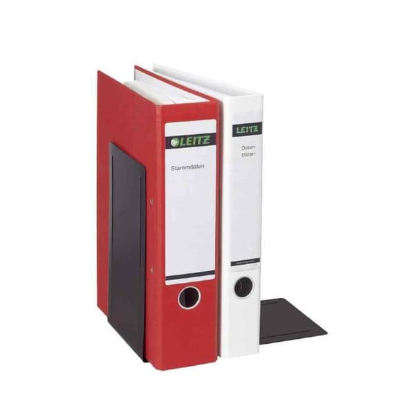 Bokstöd / filer - MAUL - (L)130 x (D)140 x (H)240 - Svart - Metall