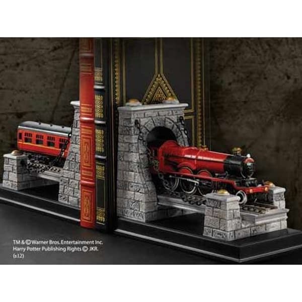 Bokstöd - Hogwarts Express - 19 cm - Handmålad - Unisex - Barn