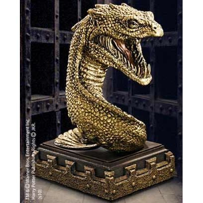 Bokstöd - Harry Potter - Basilisk - Gyllene harts - 18 cm - Blandat