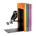 Miniatyrbild 1 av 4: Bokstöd i svart metall Animals Bird Black