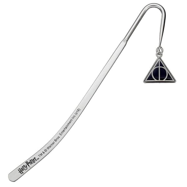 Harry Potter Deathly Hallows Bookmark Silver One Size