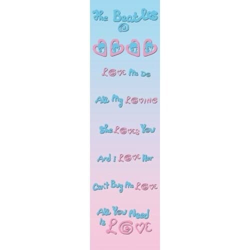 The Beatles Bookmark: Love