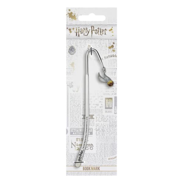 Golden Snitch Bokmärke i Metall Harry Potter